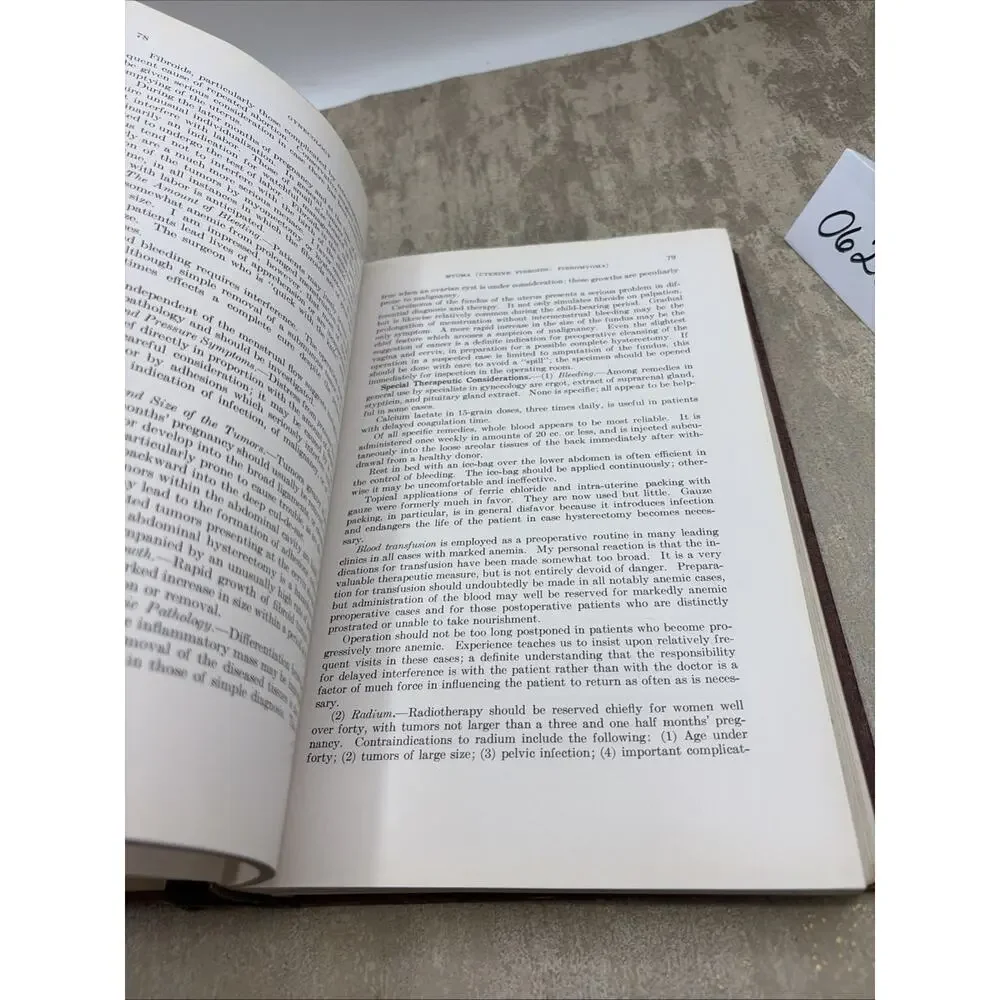TEXTBOOK OF GYNECOLOGY 2nd Edition of 1931 By Arthur Hale Curtis